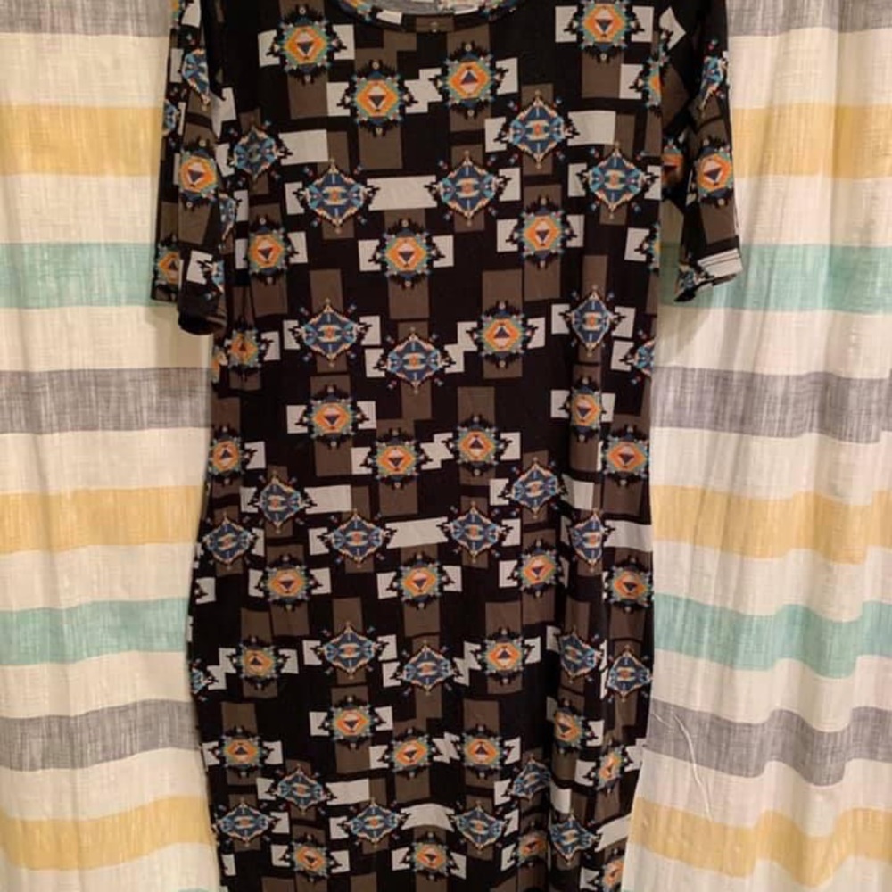 NWOT Lularoe Julia Dress L